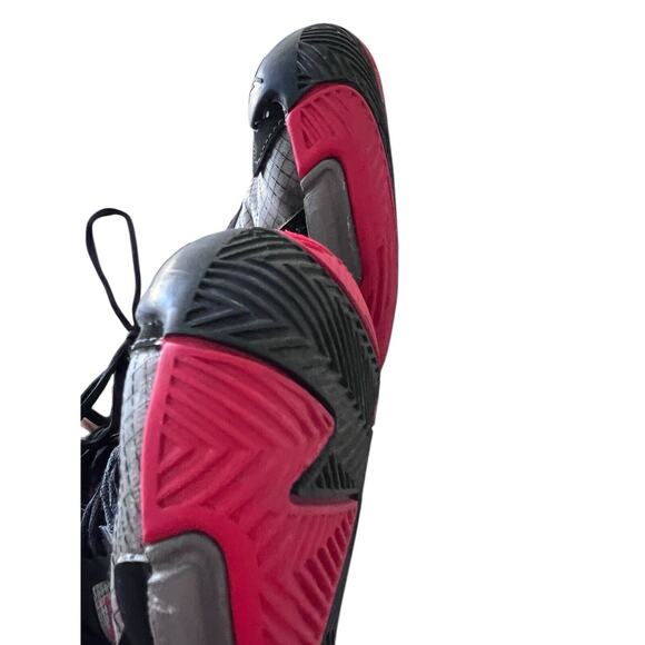 10.5 Nike Men\'s Jordan One Take 4 Black Red Low Basketball Shoes DO7193-061 main image 11
